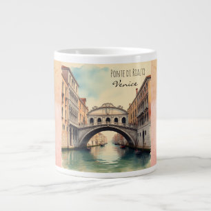 Grande Tasse Romance sous l'ombre du Ponte di Rialto