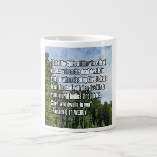 Grande Tasse Romans 8:11 WEBU Mug