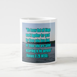 Grande Tasse Romans 8:28 WEBU Mug