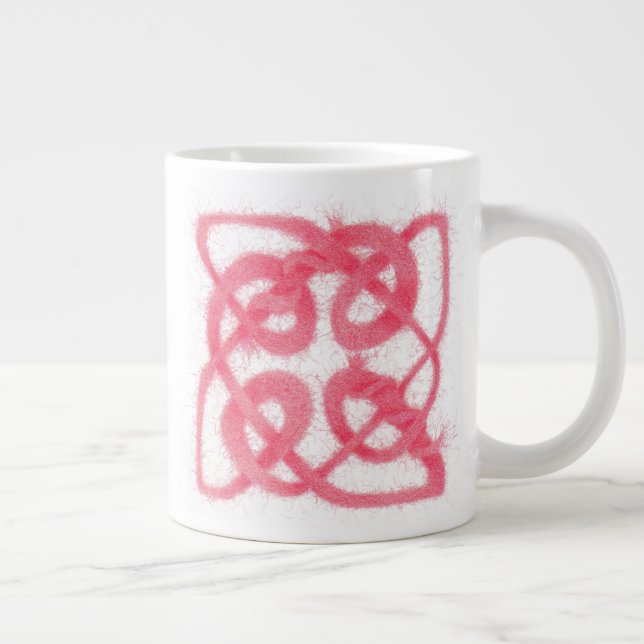 Grande Tasse ROSE CELTIC KNOT Big Mug (Droite)