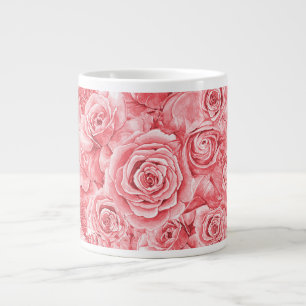 Grande Tasse rose stupéfiant Jumbo Mug 20 Oz