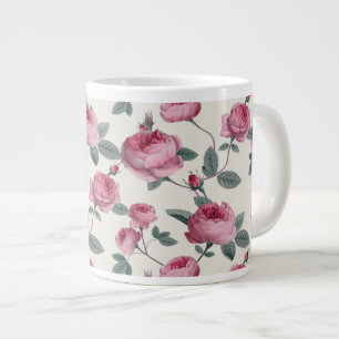 Grande Tasse Roses roses