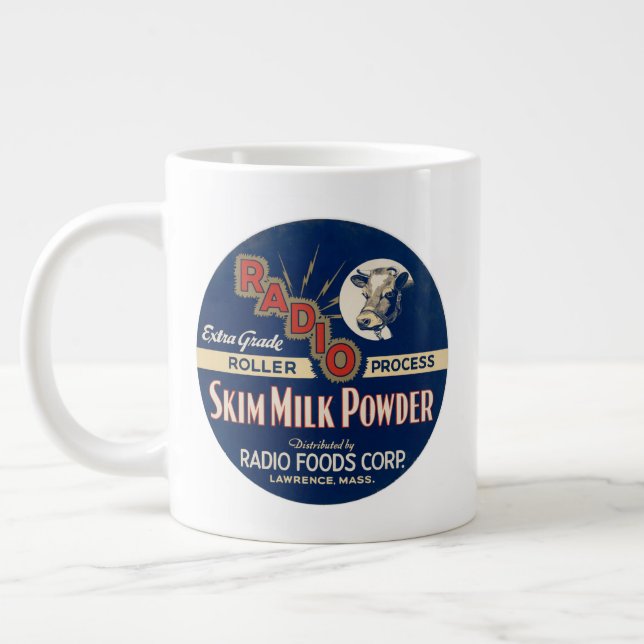 Grande Tasse Roulage de qualité Radio extra Procédés Lait écail (Gauche)