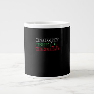 Grande Tasse Roux Noël Têtue Rouge Drôle de Fête