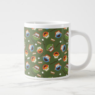Grande Tasse Rue Sésame   Camping Est S'more Amusant Avec Les A
