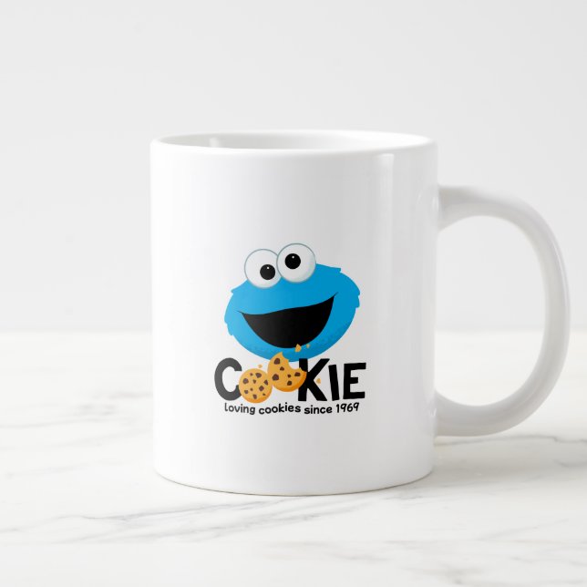 Grande Tasse Rue Sésame | Cookie Monster Lookies (Droite)