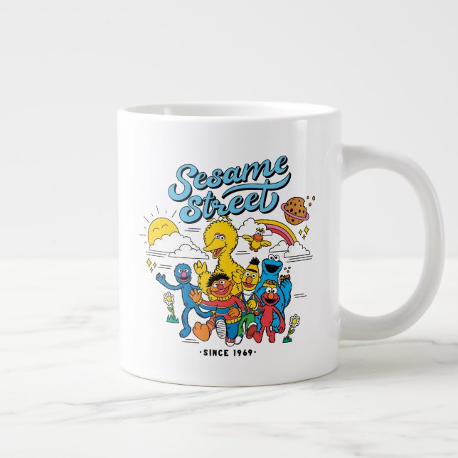 Grande Tasse Rue Sésame | Depuis 1969 (Droite)