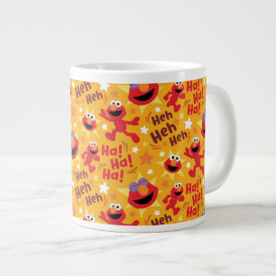 Grande Tasse Rue Sésame   Elmo Ha ! Ha ! Ha ! Motif