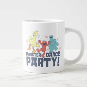 Grande Tasse Rue Sésame   La fête de danse des monstres