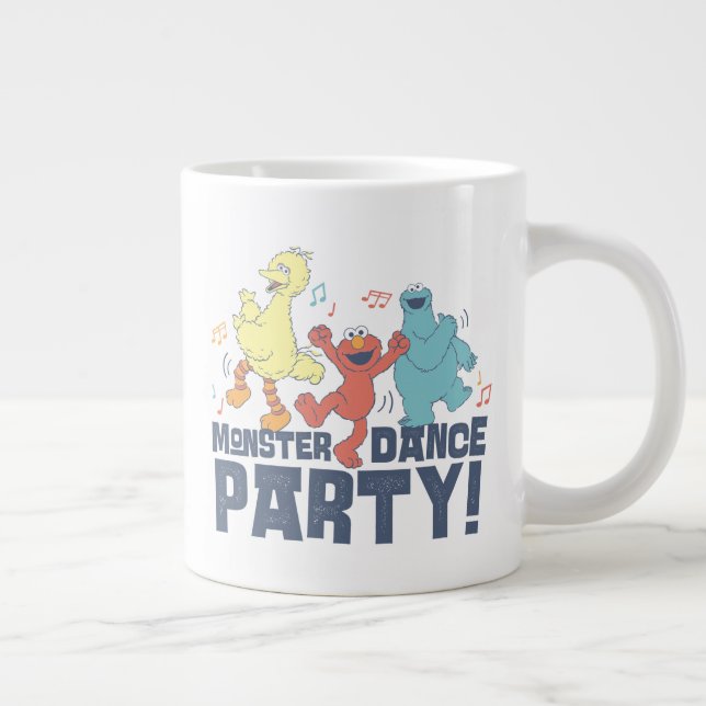 Grande Tasse Rue Sésame | Monster Dance Party (Droite)