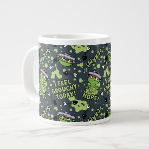 Grande Tasse Rue Sésame   Oscar the Grouch Phrase Motif