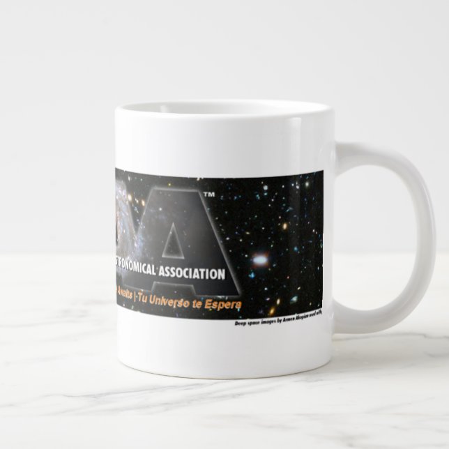 Grande Tasse SAAA logo bumpersticker (Droite)