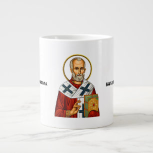 Grande Tasse Saint Nicolas saints orthodoxe serbe icône
