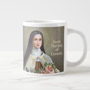 Grande Tasse Sainte Thérèse de Lisieux la Petite Fleur (BJE 01)
