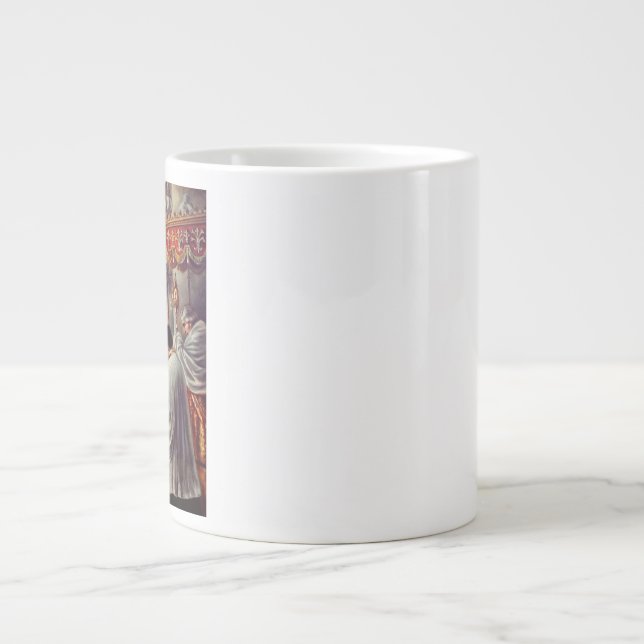 Grande Tasse Sainte Thérèse jette des fleurs au Saint Sacrement (Devant)
