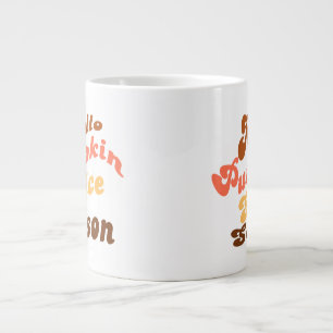 Grande Tasse Saison d'épices Citrouille Hello