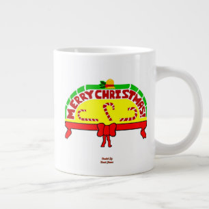 Grande Tasse Salutations de Noël Jumbo Mug