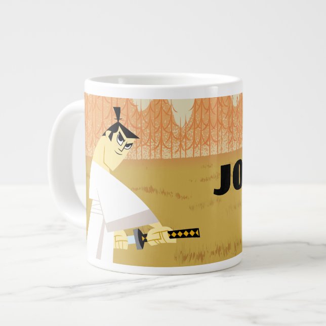 Grande Tasse Samouraï Jack Drawing Sword (Devant gauche)