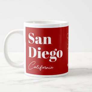 Grande Tasse San Diego California OU VOTRE TEXTE