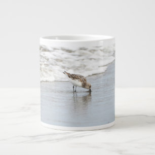 Grande Tasse Sandpipers sur la plage Photo Spécialité Café Mug