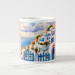 Grande Tasse Santorin, où la mer rencontre le ciel