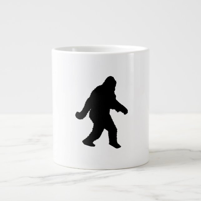 Grande Tasse Sasquatch Squatchin' Silhouette (Devant)