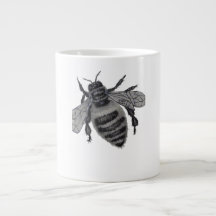 Save the Bees: Realistic Hand-Drawn Honey Bee Art