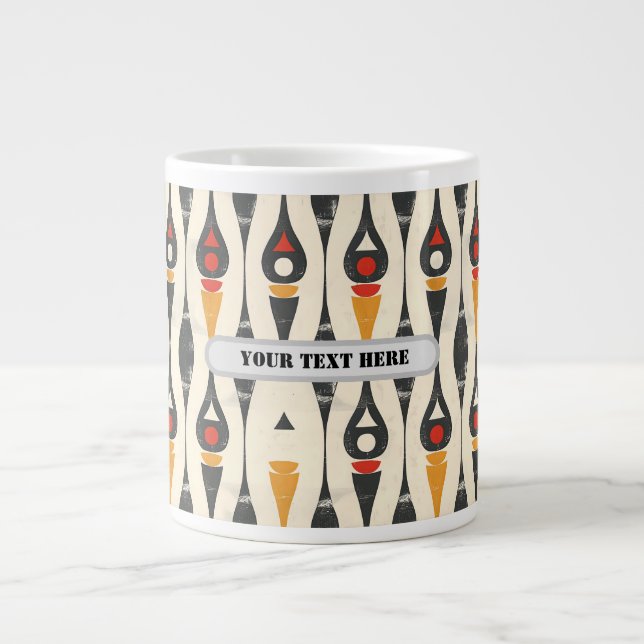 Grande Tasse Scandi Motif No 8 | (Devant)