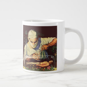 Grande Tasse Science-Fiction vintage, Laboratoire Mad Scientist