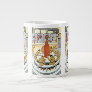 Grande Tasse Science-fiction vintage, les scientifiques de labo