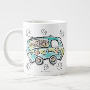 Grande Tasse Scooby-Doo   Croquis de machine mystère