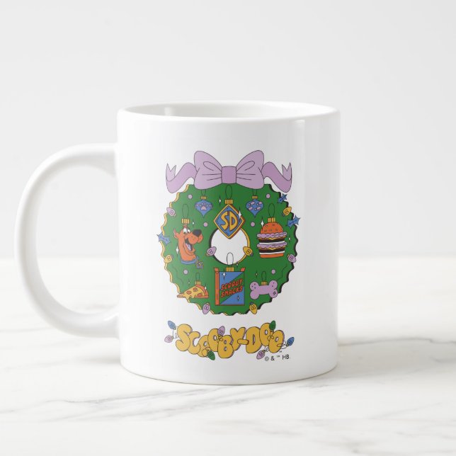Grande Tasse Scooby-Doo Holiday Snack Wreath Graphic (Gauche)