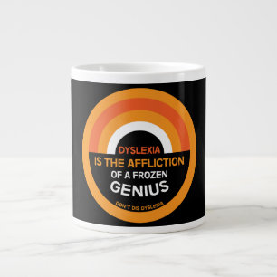 Grande Tasse Sensibilisation à la dyslexie Support Mug de c