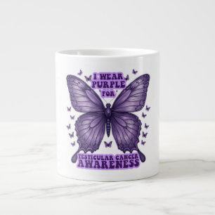 Grande Tasse Sensibilisation au cancer du papillon pourpre