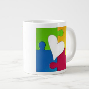 Grande Tasse Sensibilisation sur l'autisme Mug