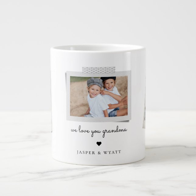 Grande Tasse Sentiments gais Snapshot Spécialité Mug (Devant)