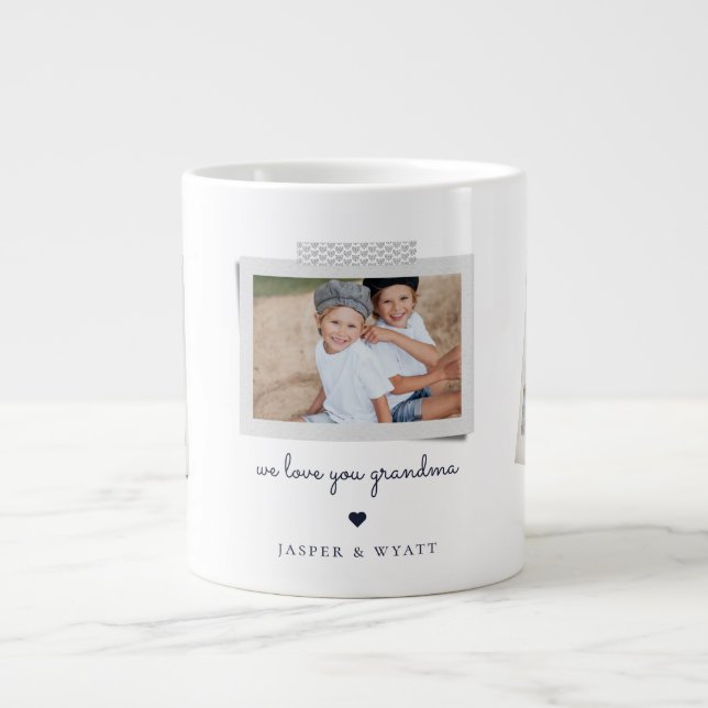 Grande Tasse Sentiments gais Snapshot Spécialité Mug (Devant)