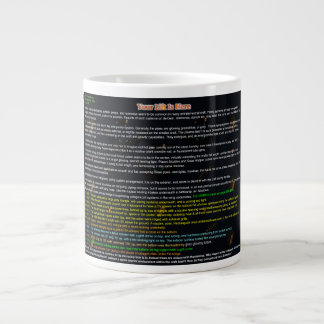 Grande Tasse Série UFO : Tuyaux extraterrestres