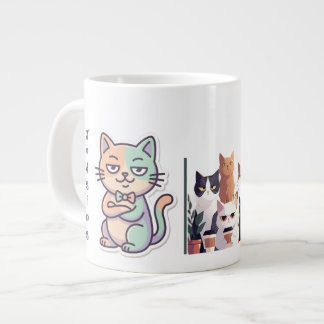 Grande Tasse Sérieusement ? Chat juge à basse énergie