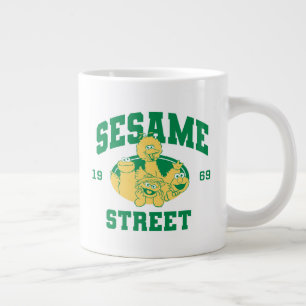 Grande Tasse Sesame Street   Vintage 1969