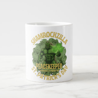 Grande Tasse Shamrockzilla Peacekeeper: St. Patrick’s Day Kaiju