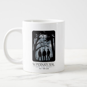 Grande Tasse Silhouette de la forêt surnaturelle