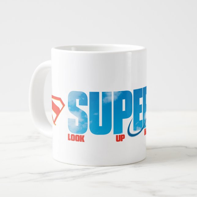 Grande Tasse Silhouette Superman Skybound (Devant gauche)