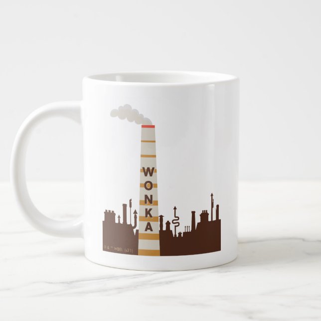 Grande Tasse Silhouette Wonka Factory (Gauche)