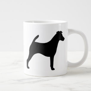 Grande Tasse Silhouettes de race de chien de Race de renard lis