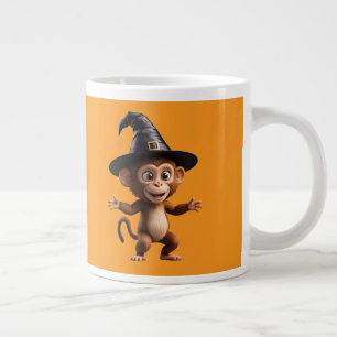 Grande Tasse Singe Sorcière Magicien