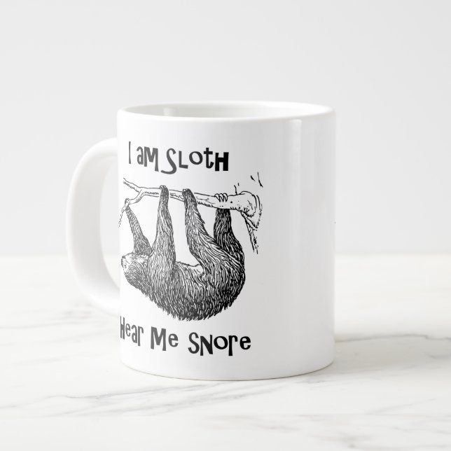Grande Tasse Sloth (Devant gauche)