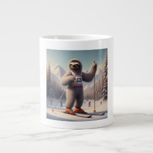 Grande Tasse Sloth Skiing