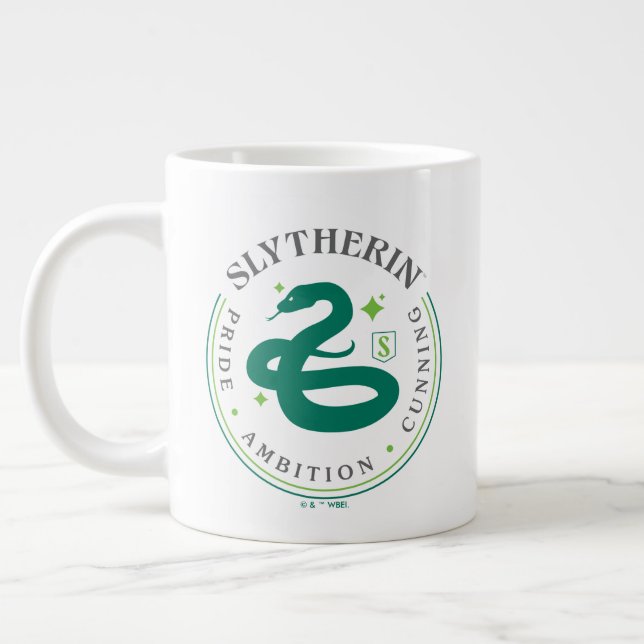 Grande Tasse SLYTHERIN™ Insigne de fierté de la Maison du serpe (Gauche)