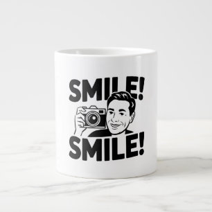 Grande Tasse "Smile and Snap : Captez le moment Mug"